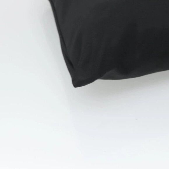 PRADA Hand Bag Nylon Black Silver Auth 118620 - Picture 3 of 16